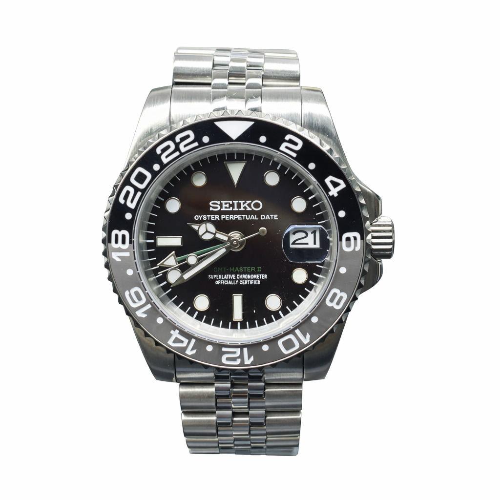 GMT two tone dial ‘Bruce Wayne’ 40mm